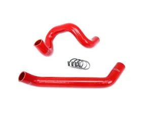 HPS Red Reinforced Silicone Radiator Hose Kit Coolant for Jeep 07-11 Wrangler JK 3.8L V6
