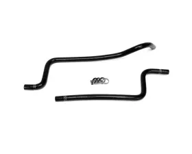 HPS Black Reinforced Silicone Heater Hose Kit for Jeep 97-01 Wrangler TJ 4.0L Left Hand Drive