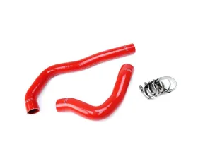 HPS Red Reinforced Silicone Radiator Hose Kit Coolant for Dodge 99-02 Ram Pickup 5.9L Diesel Cummins