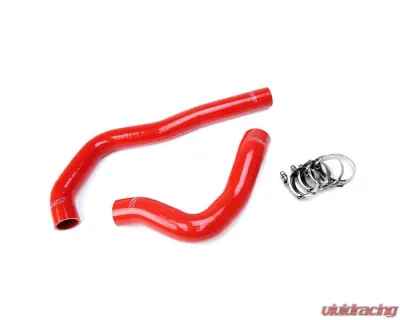 HPS Red Reinforced Silicone Radiator Hose Kit Coolant for Dodge 99-02 Ram Pickup 5.9L Diesel Cummins - 57-1222-RED
