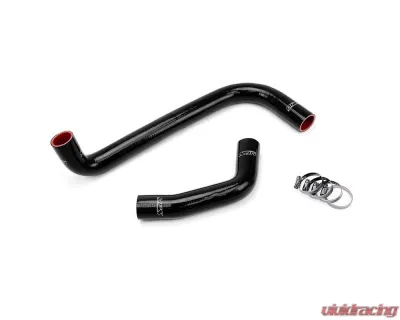 HPS Performance High Temp 3-ply Reinforced Silicone,Replace OEM Rubber Radiator Coolant Hoses Toyota 2004-2006 4.7L V8 - 57-1224-BLK