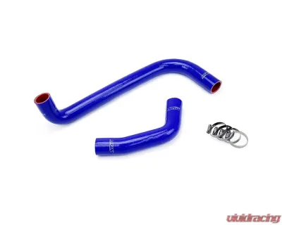 HPS Performance High Temp 3-ply Reinforced Silicone,Replace OEM Rubber Radiator Coolant Hoses Toyota 2004-2006 4.7L V8 - 57-1224-BLUE