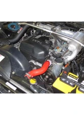 HPS Performance High Temp 3-ply Reinforced Silicone,Replace OEM Rubber Radiator Coolant Hoses                                     - 57-1225-RED - Image 2