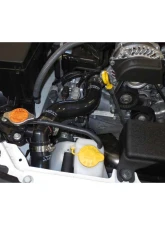 HPS Silicone Radiator Coolant Hose Kit (Black) Scion | Subaru | Toyota 2013-2024                                     - 57-1226-BLK - Image 2