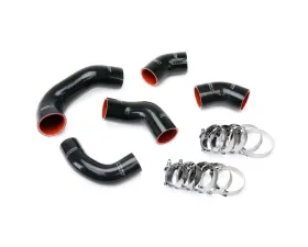 HPS Black Reinforced Silicone Intercooler Hose Kit for Mitsubishi 03-07 Lancer EVO 8 9 MR US-Spec