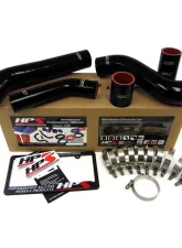 HPS Black Reinforced Silicone Intercooler Hose Kit for Mitsubishi Lancer EVO 10 X US-Spec                                     - 57-1228-BLK - Image 3