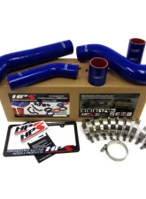 HPS Blue Reinforced Silicone Intercooler Hose Kit for Mitsubishi Lancer EVO 10 X US-Spec                                     - 57-1228-BLUE - Image 2