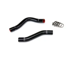 HPS Black Reinforced Silicone Radiator Hose Kit Coolant for Honda 11-16 CRZ