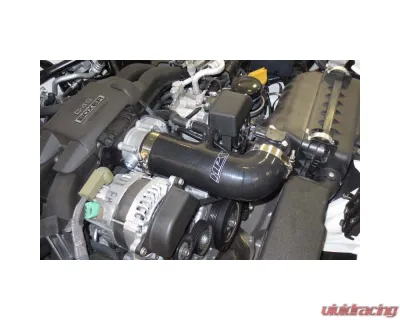 HPS Silicone Air Intake Post MAF Hose without Sound Tube Black Toyota GT-86 13-14 - 57-1231-BLK