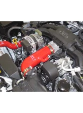 HPS Silicone Air Intake Post MAF Hose without Sound Tube Red Scion FRS 13-14                                     - 57-1231-RED - Image 3