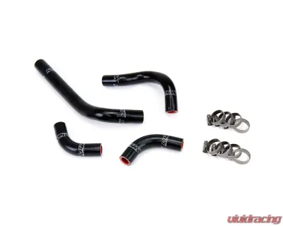 HPS Black Silicone OEM Replacement Radiator Coolant Hose Kit Honda CRF250R 2004-2009 - 57-1234-BLK