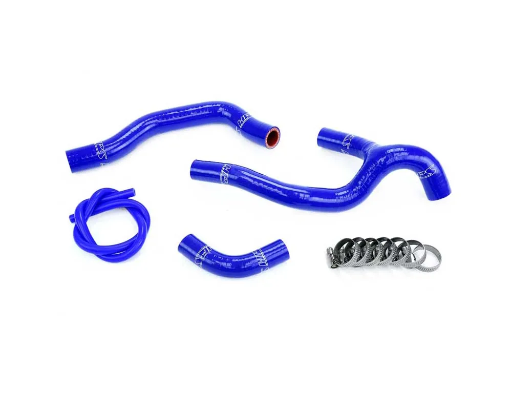 HPS Blue Reinforced Silicone Radiator Hose Kit Coolant for Honda 05-08 CRF450R - 57-1237-BLUE