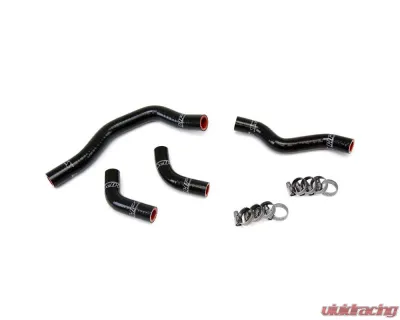 HPS Black Reinforced Silicone Radiator Hose Kit Coolant for Honda 05-09 CRF450X - 57-1239-BLK