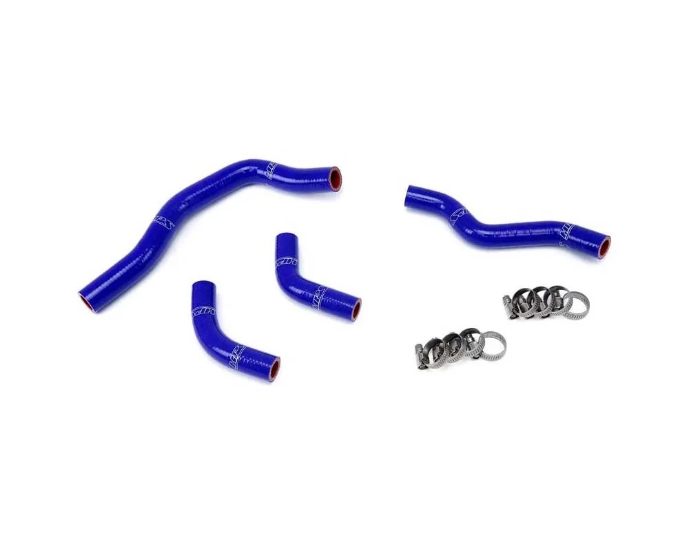 HPS Blue Reinforced Silicone Radiator Hose Kit Coolant for Honda 05-09 CRF450X - 57-1239-BLUE