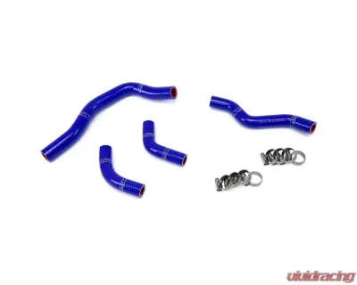 HPS Blue Reinforced Silicone Radiator Hose Kit Coolant for Honda 05-09 CRF450X - 57-1239-BLUE
