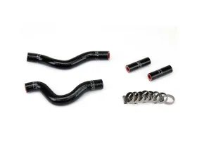 HPS Black Reinforced Silicone Radiator Hose Kit Coolant for Suzuki 01-11 RM250