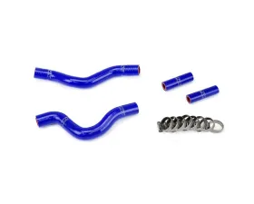 HPS Blue Reinforced Silicone Radiator Hose Kit Coolant for Suzuki 01-11 RM250