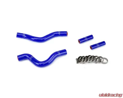 HPS Blue Reinforced Silicone Radiator Hose Kit Coolant for Suzuki 01-11 RM250 - 57-1257-BLUE
