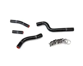 HPS Black Reinforced Silicone Radiator Hose Kit Coolant for Yamaha 07-09 YZ250F