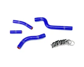 HPS Blue Reinforced Silicone Radiator Hose Kit Coolant for Yamaha 07-09 YZ250F