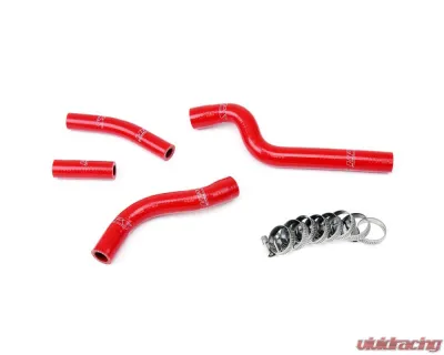 HPS Red Reinforced Silicone Radiator Hose Kit Coolant for Yamaha 07-09 YZ250F - 57-1261-RED