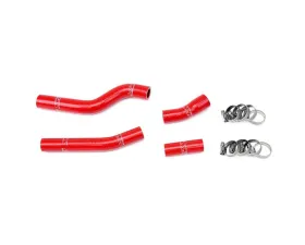 HPS Red Silicone OEM Replacement Radiator Coolant Hose Kit Yamaha WR450F 2007-2009