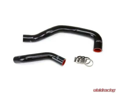 HPS Black Reinforced Silicone Radiator Hose Kit Coolant for Lexus 98-05 GS300 I6 3.0L - 57-1271-BLK