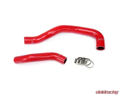 HPS Red Reinforced Silicone Radiator Hose Kit Coolant for Lexus 98-05 GS300 I6 3.0L - 57-1271-RED