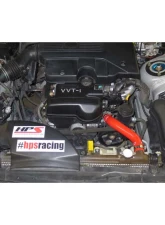 HPS Red Reinforced Silicone Radiator Hose Kit Coolant for Lexus 98-05 GS300 I6 3.0L                                     - 57-1271-RED - Image 2