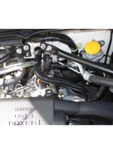 HPS Silicone Heater Coolant Hose (Black) Scion | Subaru | Toyota 2013-2025                                     - 57-1282-BLK - Image 2