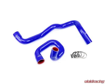 HPS Blue Reinforced Silicone Radiator Hose Kit Coolant for Ford 13-17 Focus ST Turbo 2.0L - 57-1287-BLUE