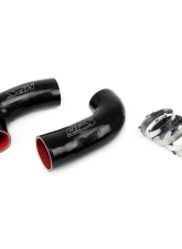 HPS Silicone Post MAF Dual Air Intake Tubes Kit Black 5.0L V8 for BMW 98-03 M5 E39                                     - 57-1291-BLK - Image 2