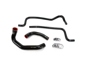 HPS Black Reinforced Silicone Radiator + Heater Hose Kit for Jeep 02-06 Wrangler TJ 4.0L Left Hand Drive