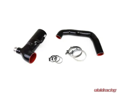 HPS Silicone Air Intake Post MAF Hose Plus Sound Tube Black Scion FRS 13-14 - 57-1293-BLK