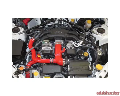 HPS Silicone Air Intake Post MAF Hose Plus Sound Tube Red Scion FRS 13-14 - 57-1293-RED