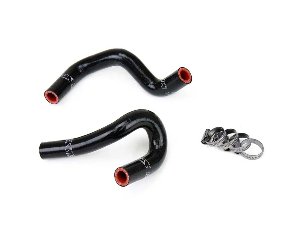 HPS Reinforced Black Silicone Heater Hose Kit Coolant for Mazda 90-93 Miata 1.6L - 57-1309-BLK