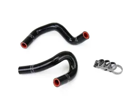 HPS Reinforced Black Silicone Heater Hose Kit Coolant for Mazda 90-93 Miata 1.6L