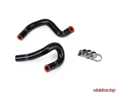 HPS Reinforced Black Silicone Heater Hose Kit Coolant for Mazda 90-93 Miata 1.6L - 57-1309-BLK