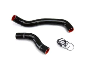 HPS Reinforced Black Silicone Radiator Hose Kit Coolant for Mazda 86-88 RX7 1.3L NA Turbo