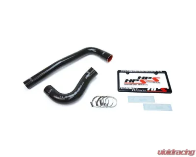 HPS Performance Products Black Reinforced Silicone Radiator Hose Kit for Dodge Ram 2500 3500 5.9L 6.7L Diesel 2003-2010 - 57-1322-BLK