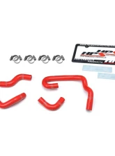 HPS Performance Products High Temp Reinforced Silicone Heater Hose Kit Red for Toyota 4Runner 90-95                                     - 57-1323H-RED - Image 2