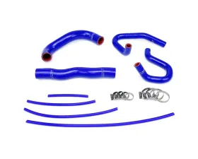 HPS Reinforced Blue Silicone Radiator + Heater Hose Kit Coolant for Hyundai 13-14 Genesis Coupe 2.0T Turbo 4Cyl