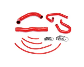 HPS Reinforced Red Silicone Radiator + Heater Hose Kit Coolant for Hyundai 13-14 Genesis Coupe 2.0T Turbo 4Cyl