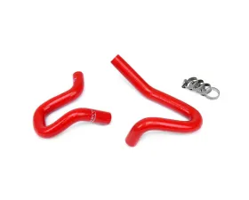 HPS Reinforced Red Silicone Heater Hose Kit Coolant for Hyundai 10-14 Genesis Coupe 2.0T Turbo 4Cyl