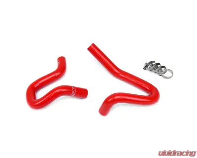 HPS Reinforced Red Silicone Heater Hose Kit Coolant for Hyundai 10-14 Genesis Coupe 2.0T Turbo 4Cyl - 57-1324H-RED