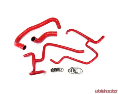 HPS Performance High Temp 3-ply Reinforced Silicone,Replace Rubber Radiator Heater Coolant Hoses - 57-1327-RED