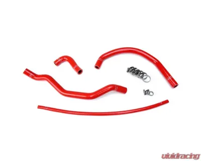 HPS Red Reinforced Silicone Radiator Hose Kit for Yamaha 87-06 YFZ350 Banshee - 57-1348-RED