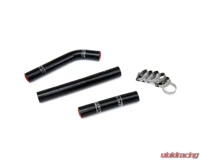 HPS Black Reinforced Silicone Radiator Hose Kit for KTM 07-10 125SX 144SX 150SX - 57-1355-BLK