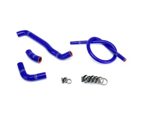 HPS Blue Reinforced Silicone Radiator Hose Kit for Suzuki 00-08 DRZ400S DRZ400SM