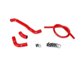 HPS Red Reinforced Silicone Radiator Hose Kit for Suzuki 00-08 DRZ400S DRZ400SM